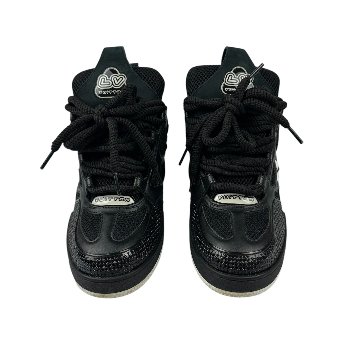 Louis Vuitton skate sneakers black size 41