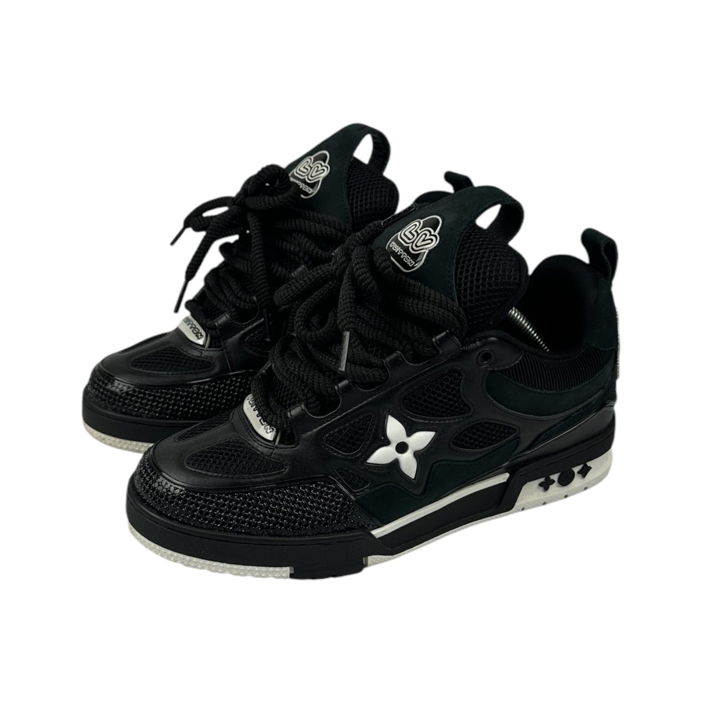 Louis Vuitton skate sneakers black size 41