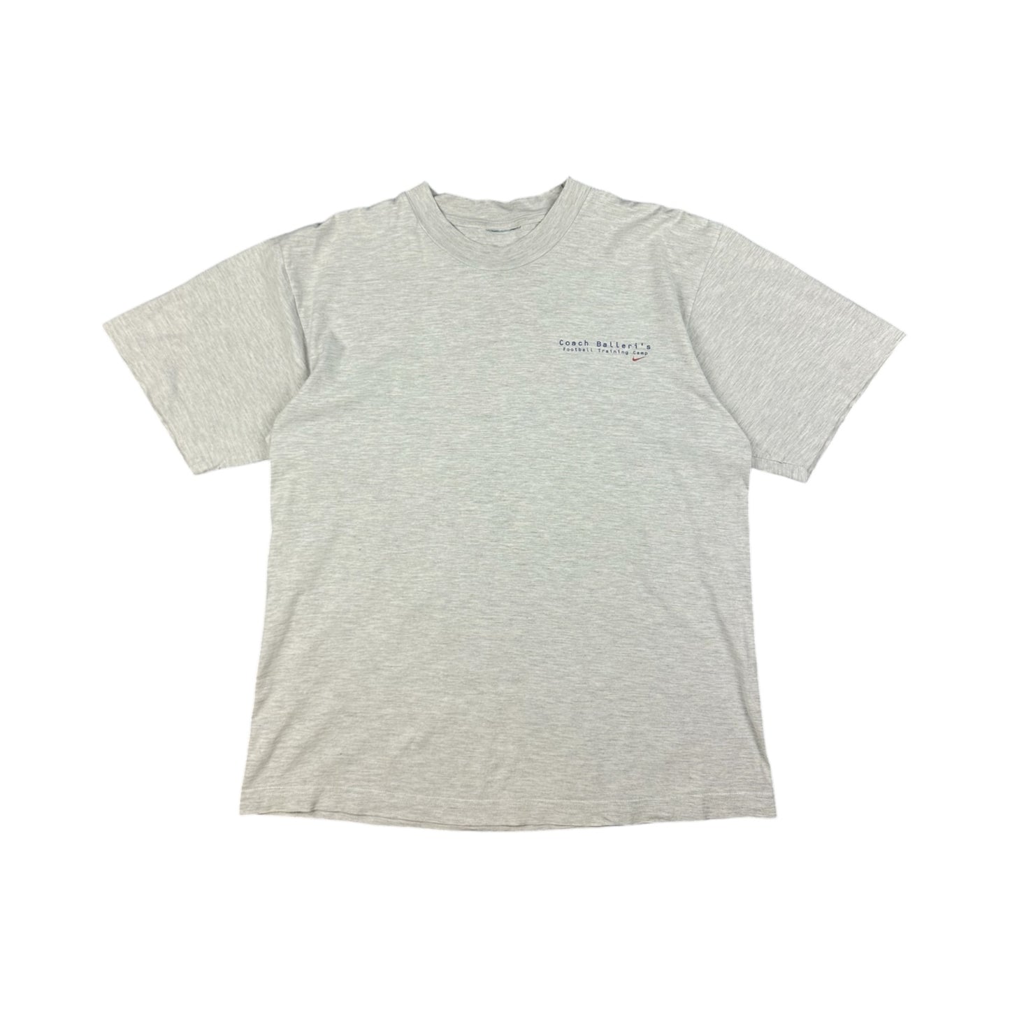 Vintage Nike "The Ball is like a Lover" T-Shirt grau M