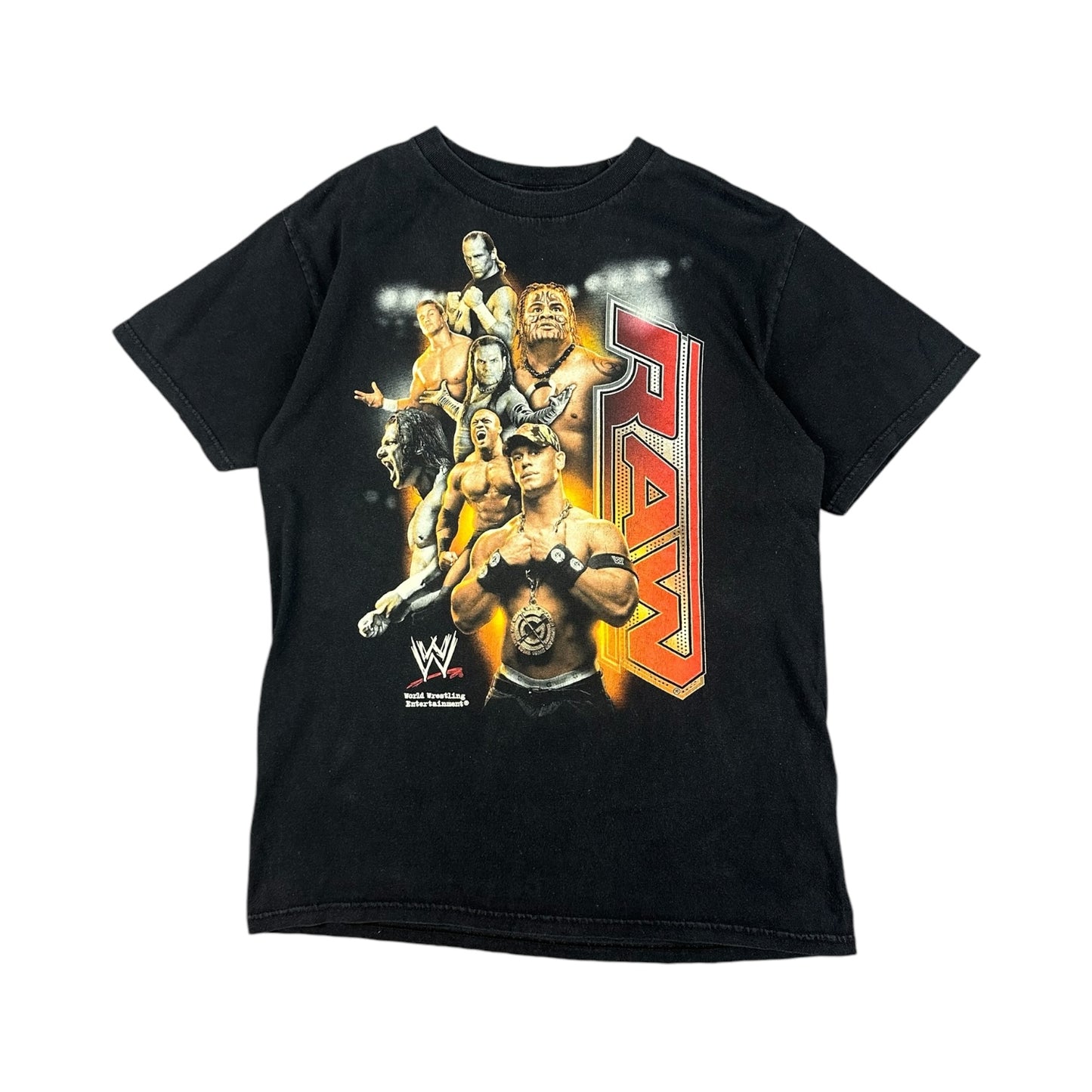 Vintage WWE T-Shirt schwarz L