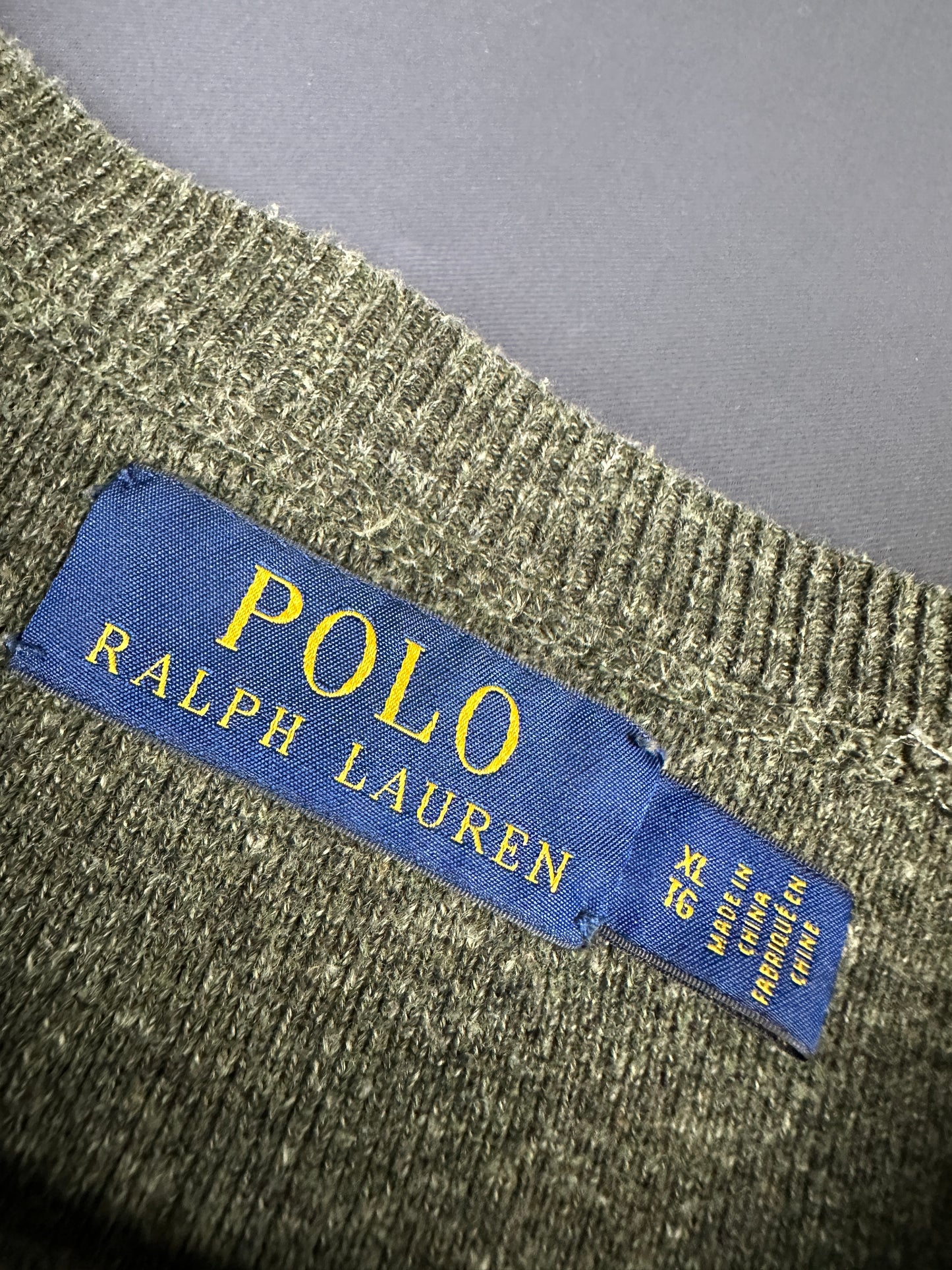 Ralph Lauren Knit Sweater green XL