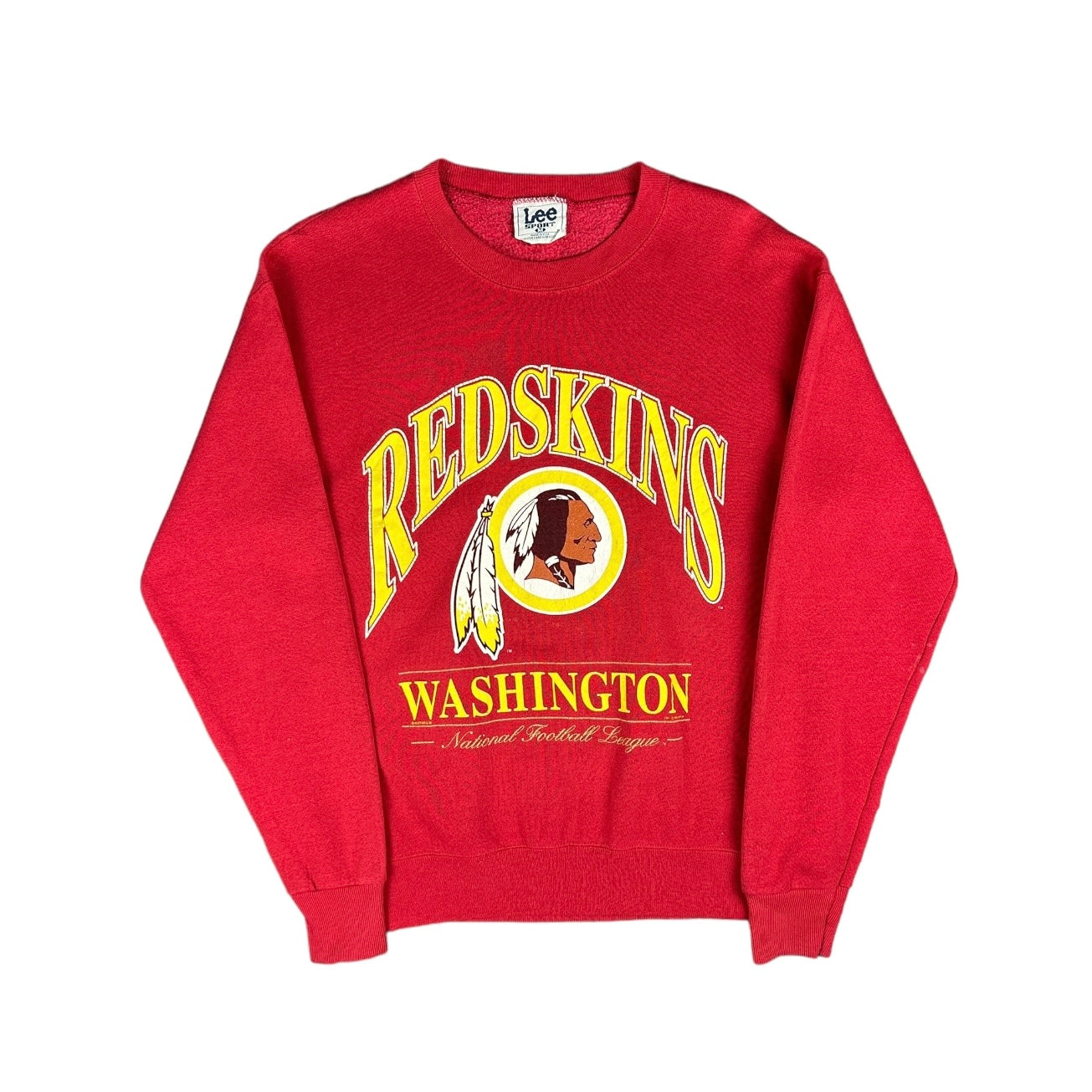 Vintage Lee Washington Redskins sweater red M