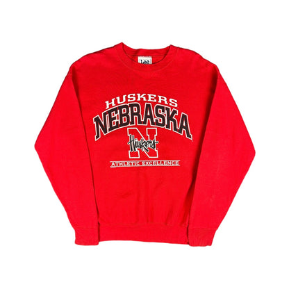 Vintage Lee Nebraska Huskers sweater red XL