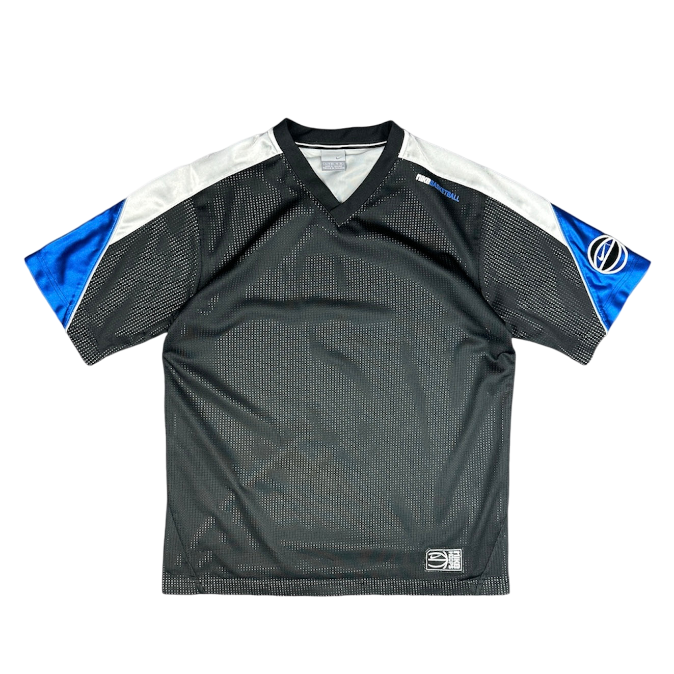 Vintage Nike Baskeball Jersey schwarz Kids XL