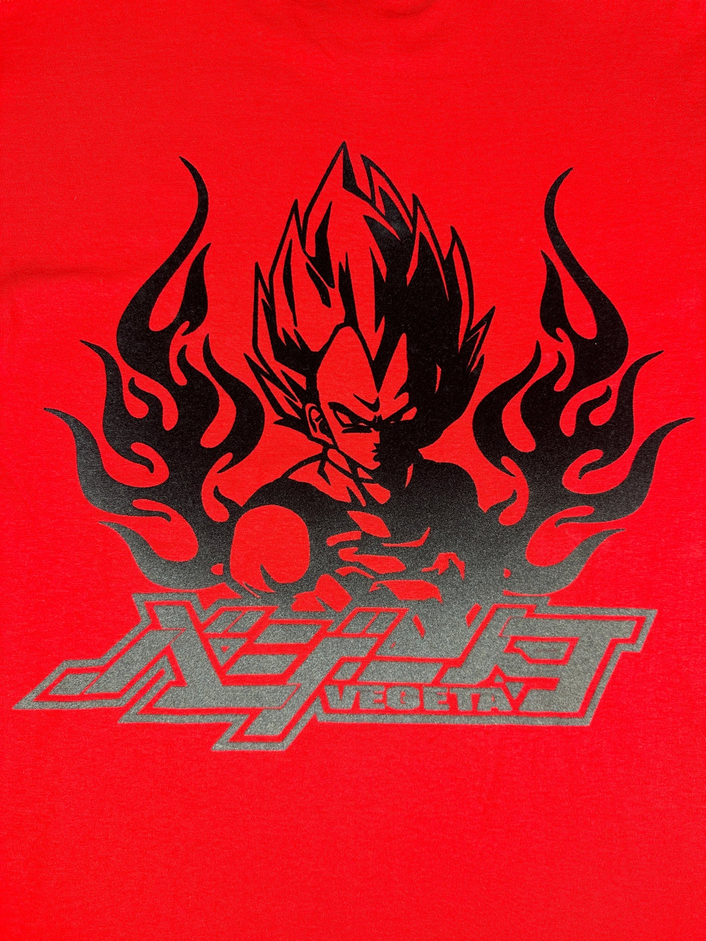 Vintage Dragonball Z Vegeta T-Shirt red M