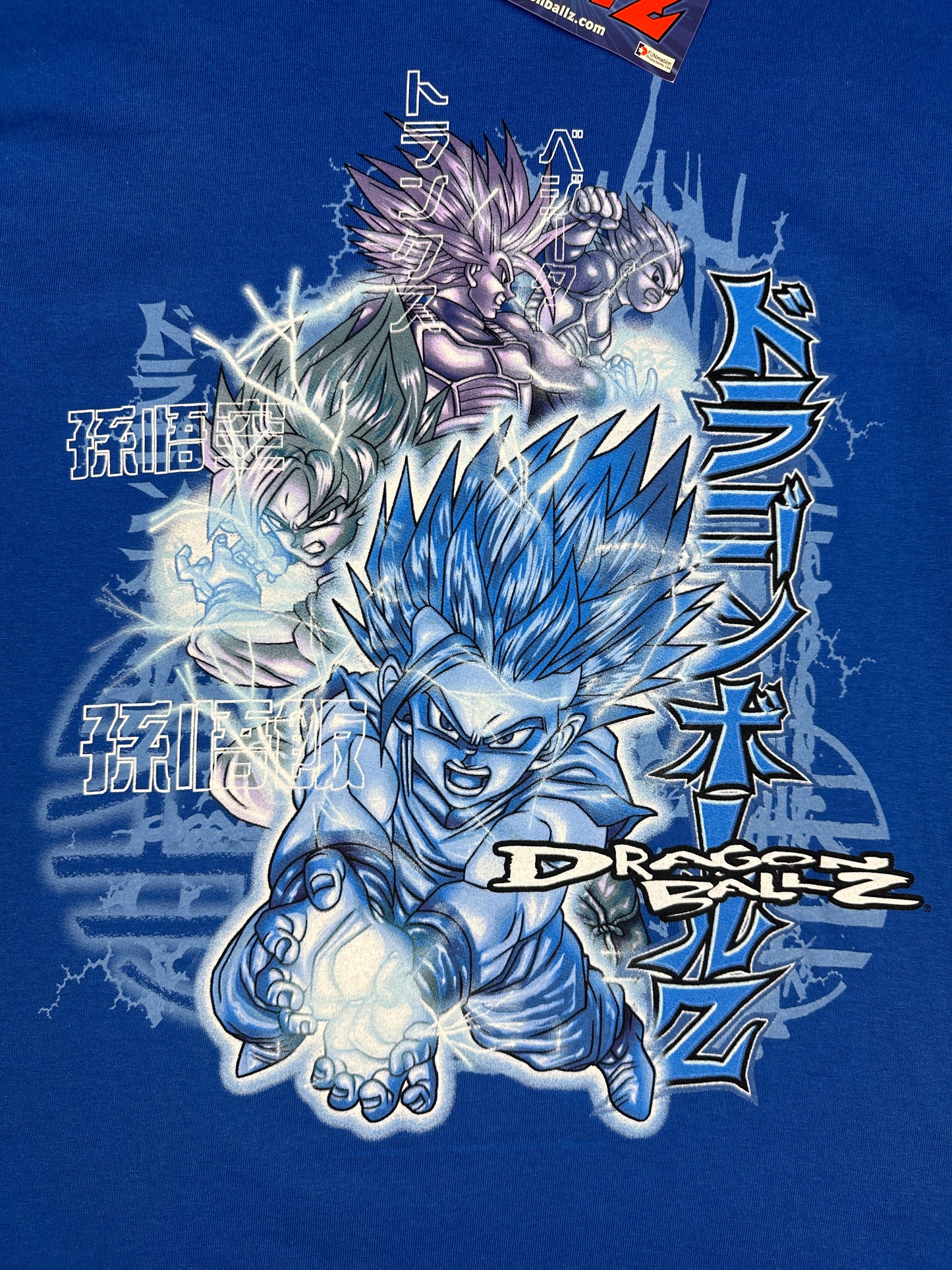 Vintage DS Dragonball Z T-Shirt blau Kids L
