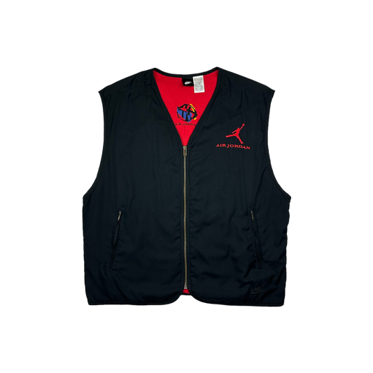 Vintage Nike x Jordan vest black L
