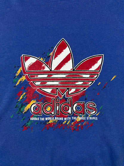 Vintage Adidas sweater blue XL