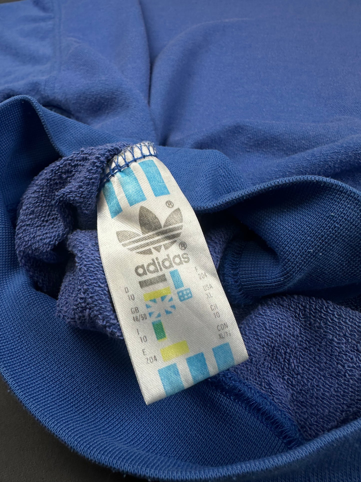 Vintage Adidas sweater blue XL
