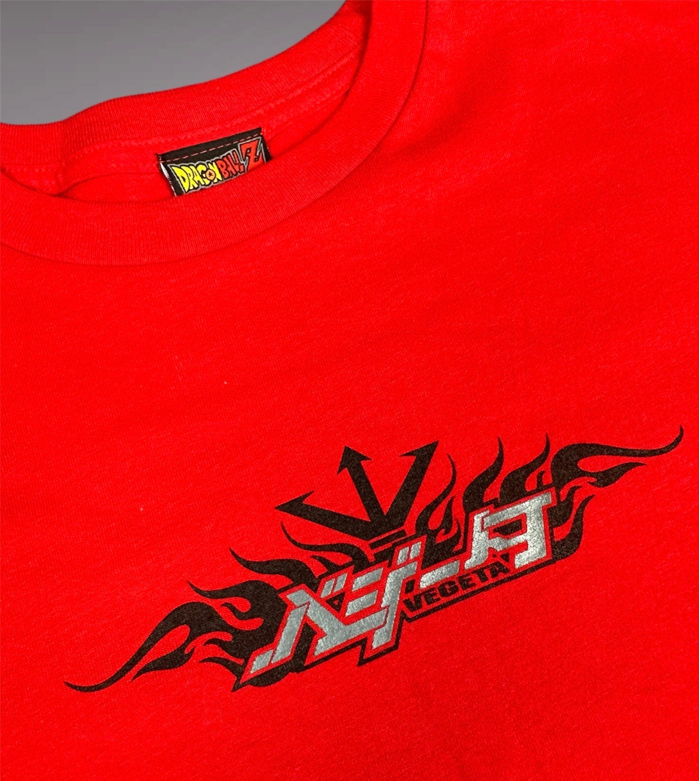 Vintage Dragonball Z Vegeta T-Shirt red M
