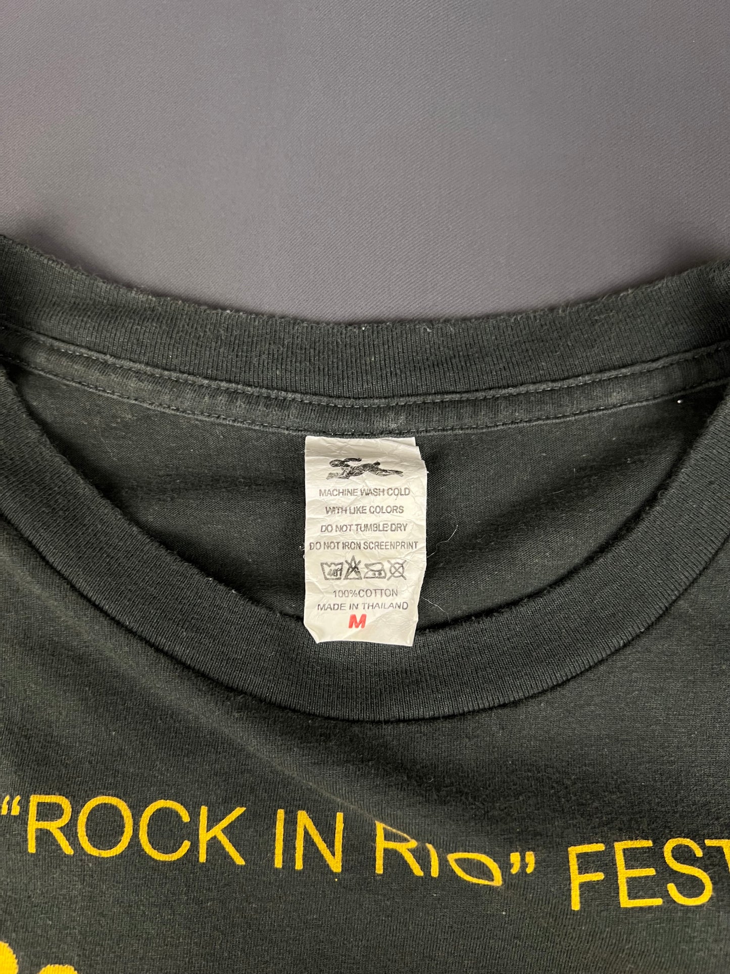 Vintage Queen Freddy Mercury T-Shirt Black Kids M