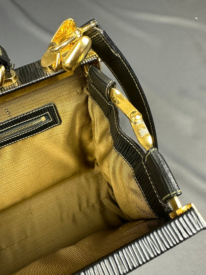 Vintage Fendi Zucca handbag brown