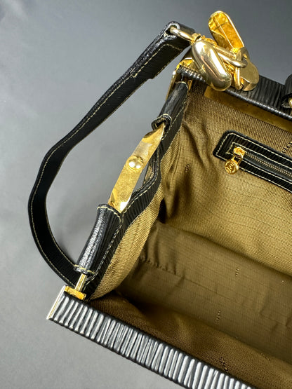 Vintage Fendi Zucca handbag brown