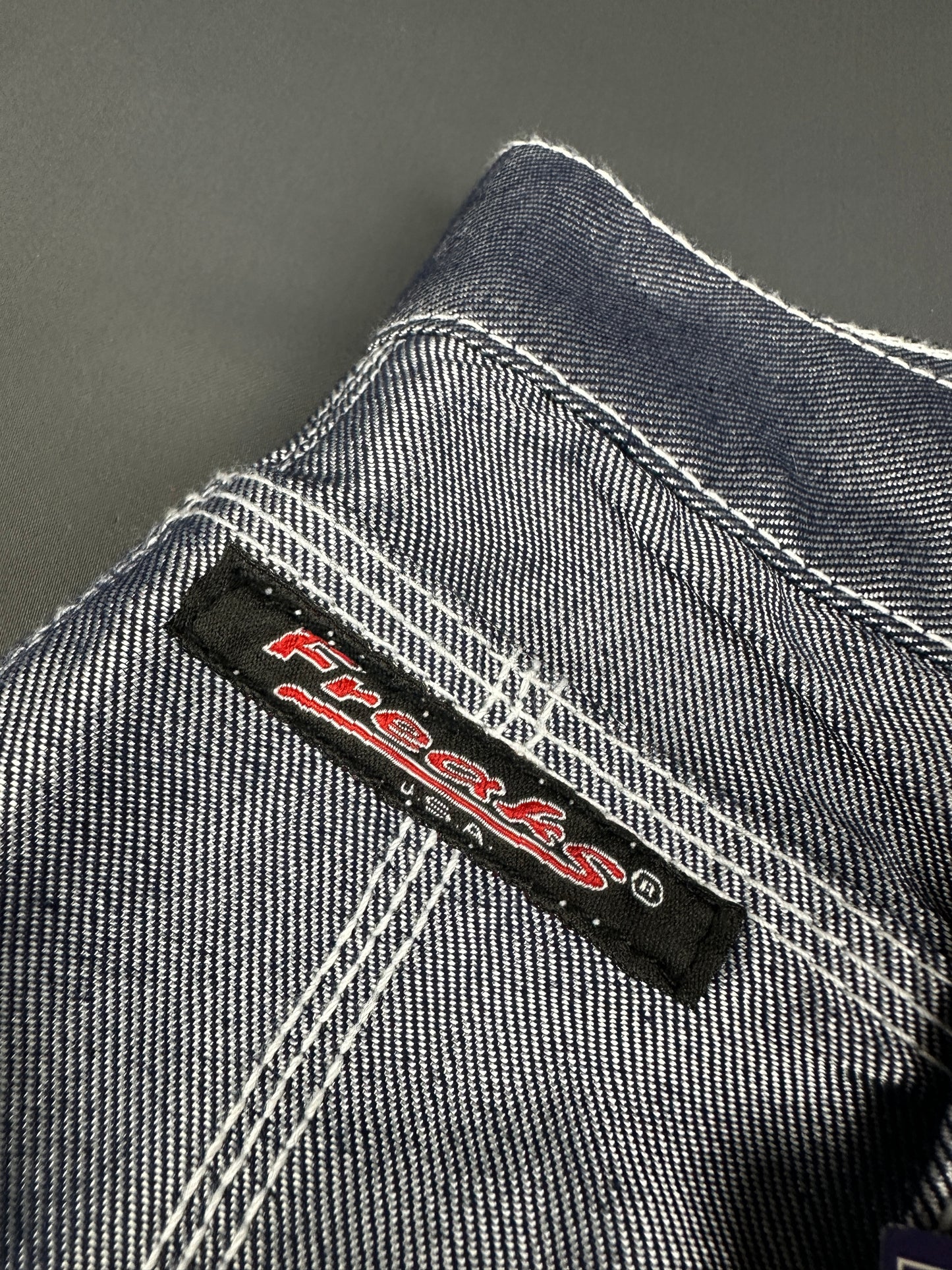 Vintage Freaks USA Jorts silver 26