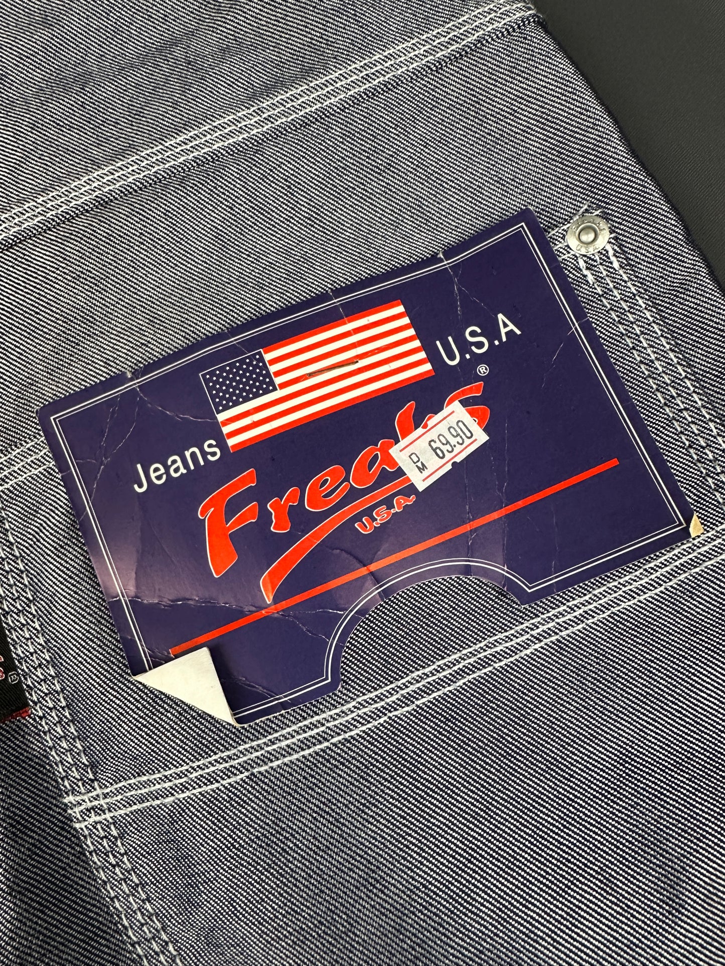 Vintage Freaks USA Jorts silver 26