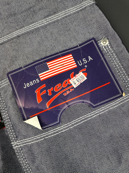 Vintage Freaks USA Jorts silver 26