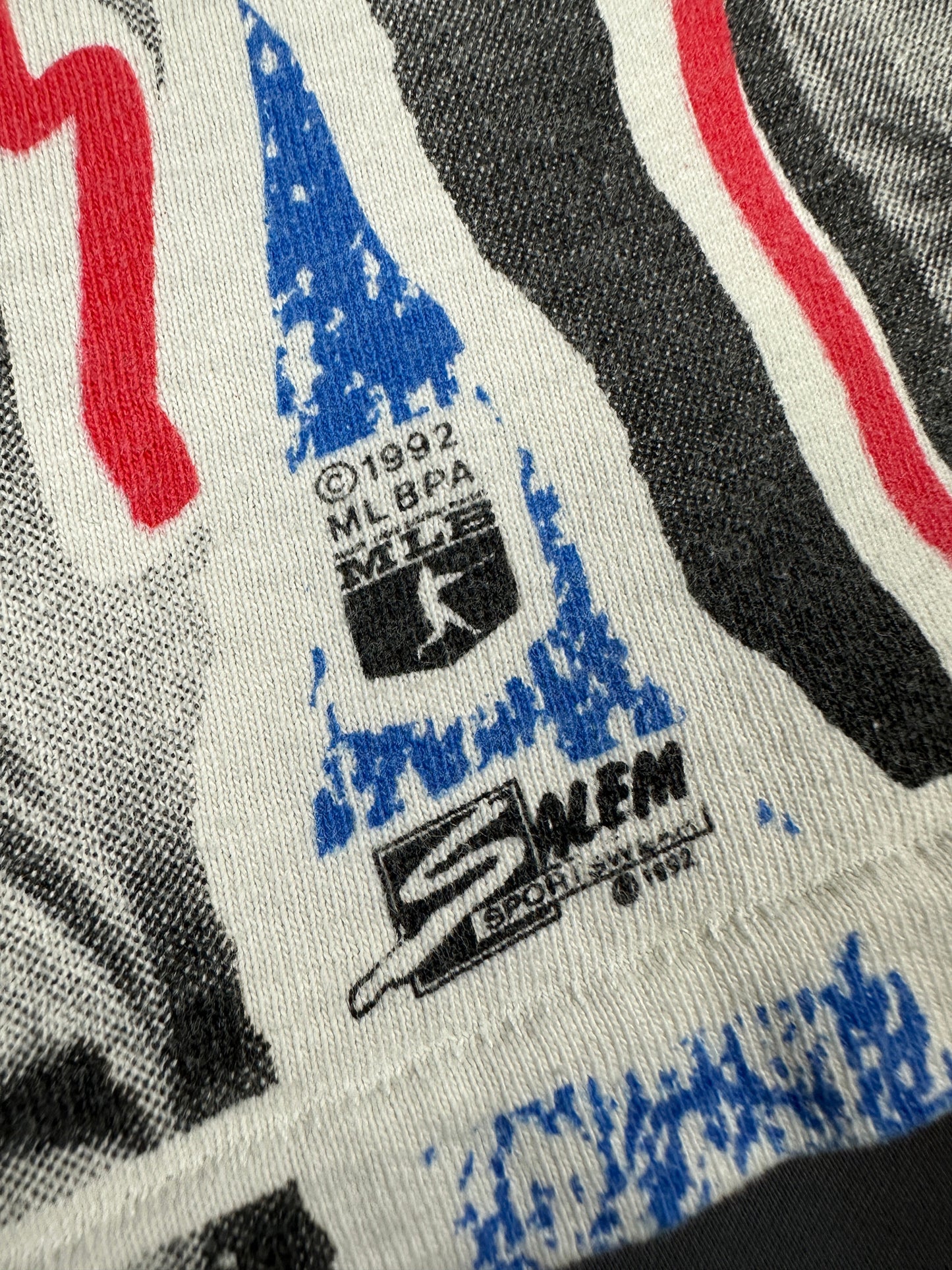 Vintage Salem LA Dodgers AOP T-Shirt white M