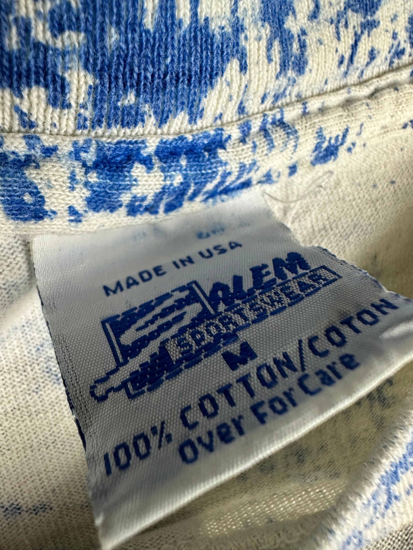Vintage Salem LA Dodgers AOP T-Shirt white M