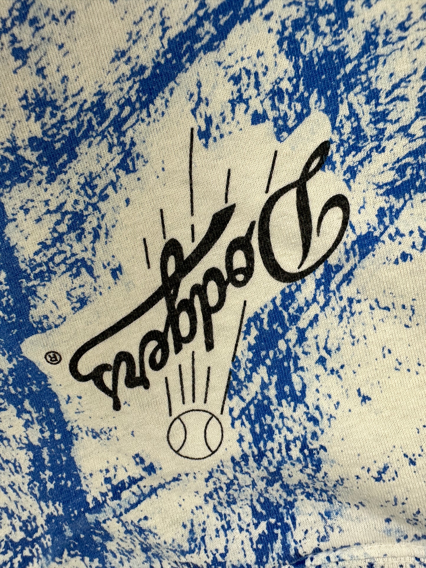 Vintage Salem LA Dodgers AOP T-Shirt white M