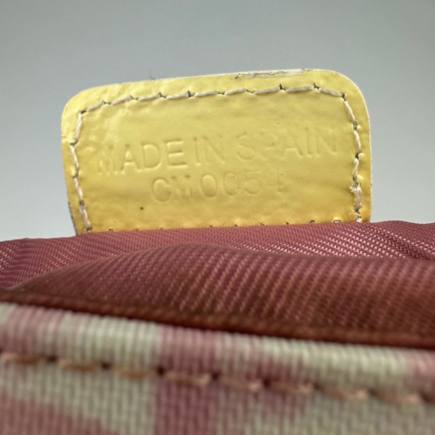 Vintage Christian Dior Monogramm Crossbody Tasche pink