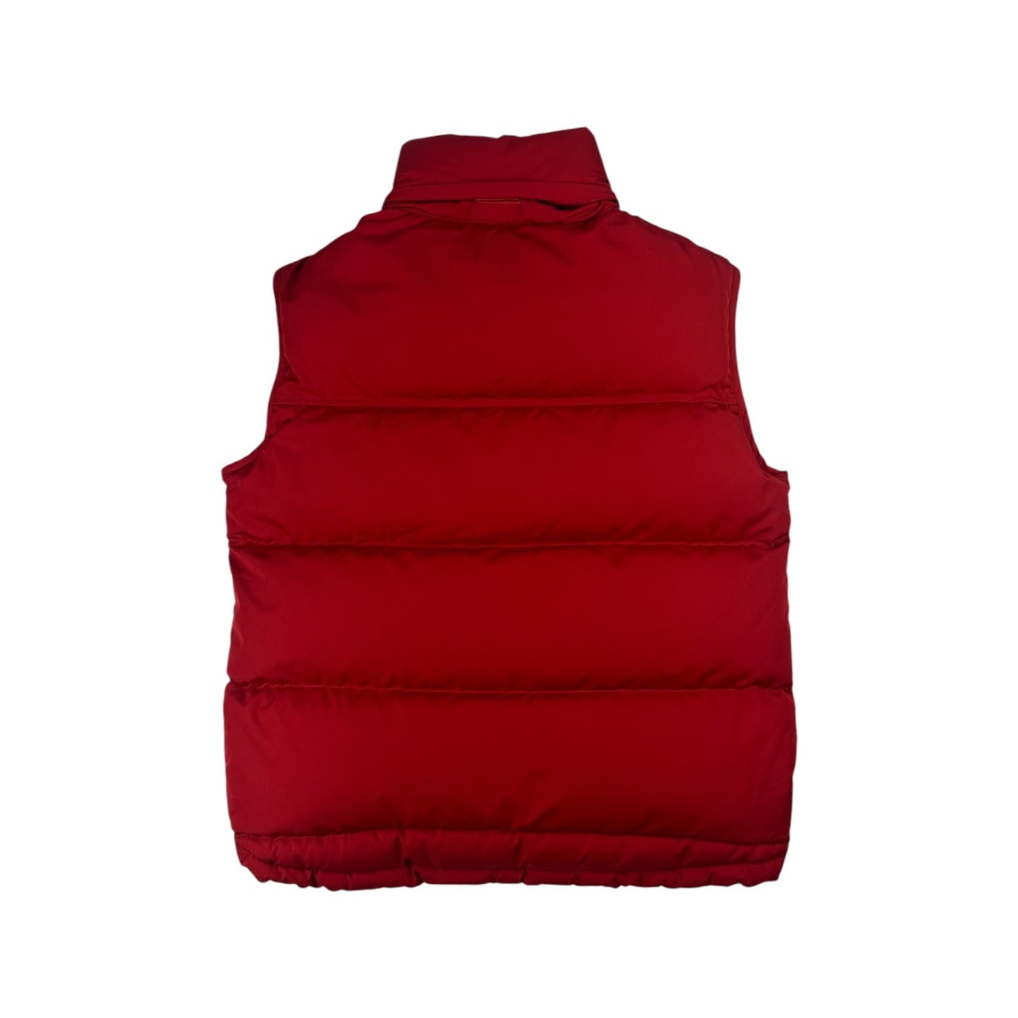 Vintage Nike Puffer Weste rot S