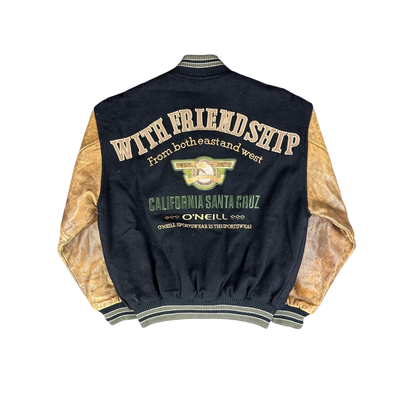 Vintage O'Neill College Jacke schwarz M