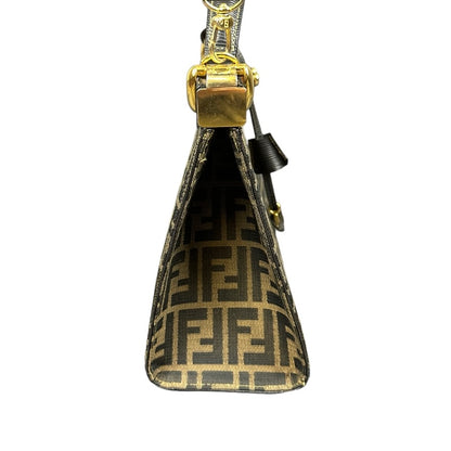 Vintage Fendi Zucca handbag brown