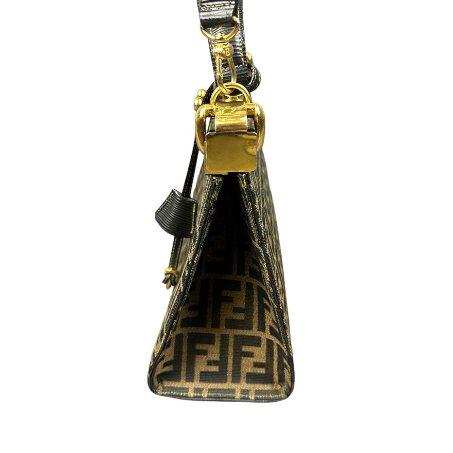 Vintage Fendi Zucca handbag brown