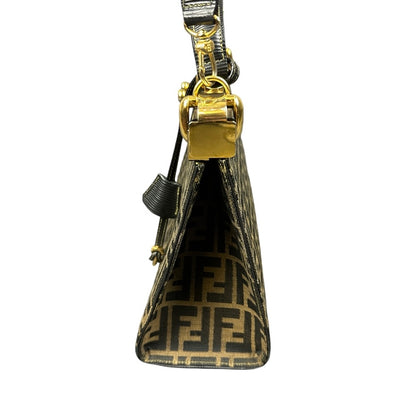 Vintage Fendi Zucca handbag brown