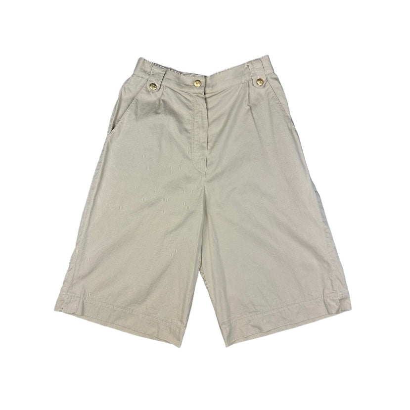 Vintage Burberrys shorts beige women's 38
