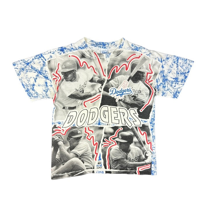 Vintage Salem LA Dodgers AOP T-Shirt white M