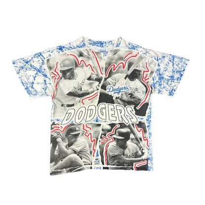 Vintage Salem LA Dodgers AOP T-Shirt white M