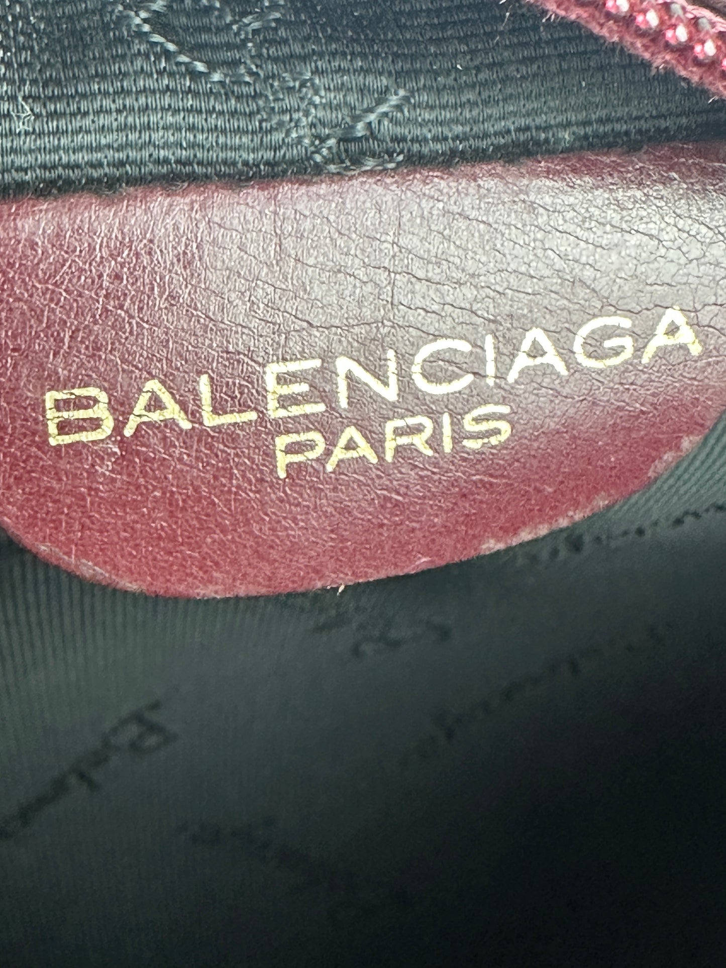 Vintage Balenciaga Sidebag rot