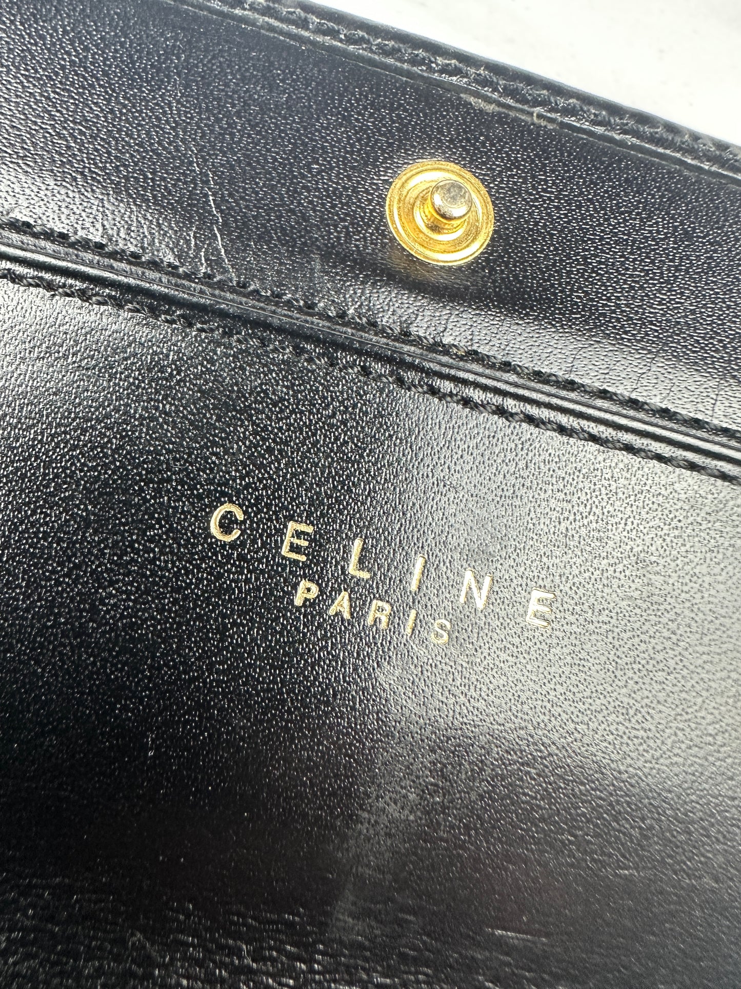 Vintage Celine Portmonee braun