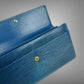 Vintage Louis Vuitton Epi Portmonee blau