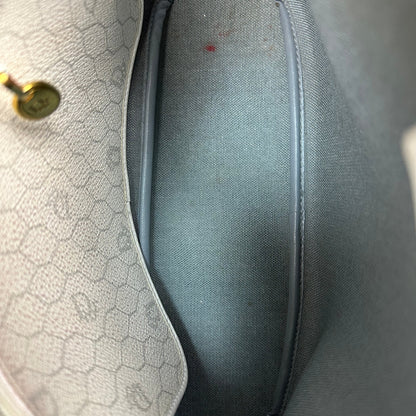 Vintage Christian Dior Honeycomb Sidebag white