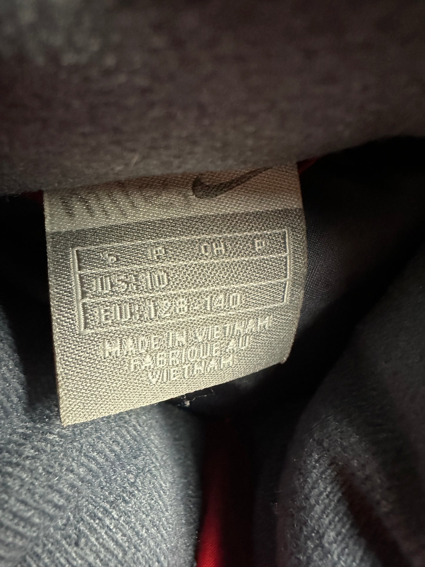 Vintage Nike Weste rot Kids S