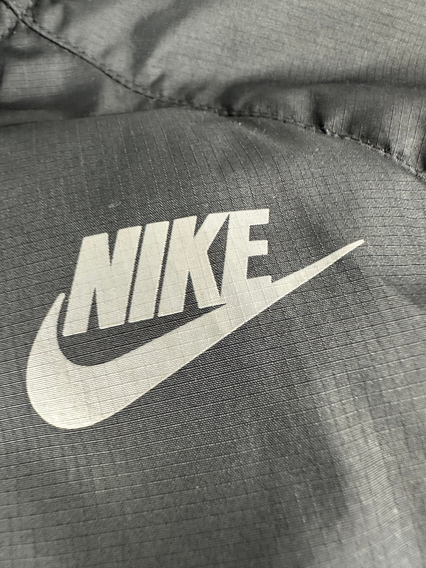 Vintage Nike Puffer Jacke schwarz L