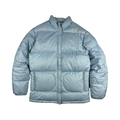 Vintage Nike Puffer Jacke hellblau Damen XL – Comet Clothing