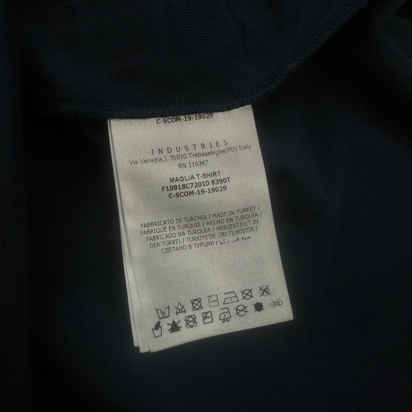 Moncler Maglia T-Shirt navy XXL