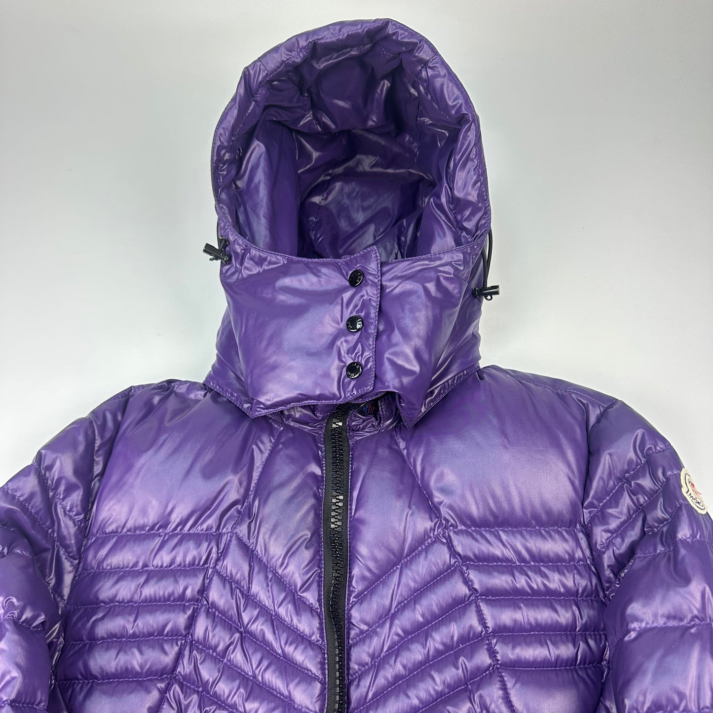 Moncler Pepper Grenoble Puffer Jacke lila Damen L (3)