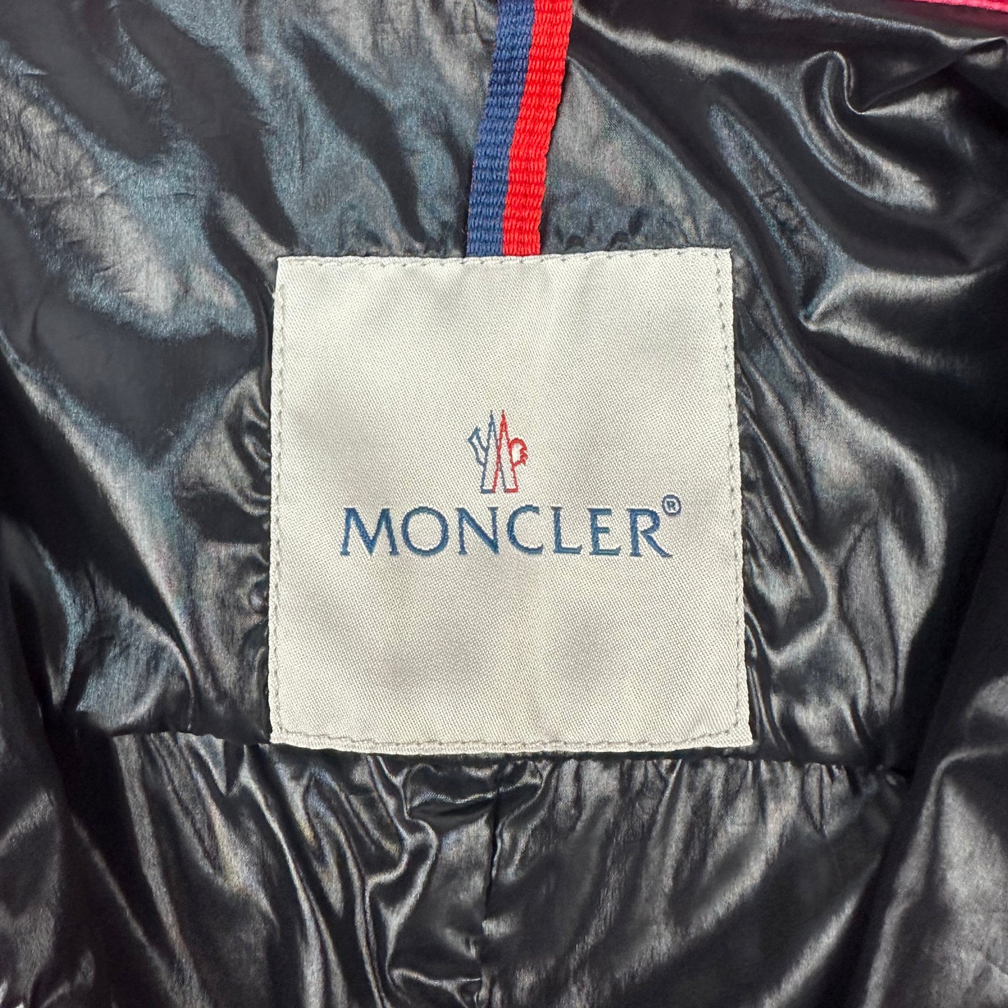 Moncler jacket down pink women's S (1)