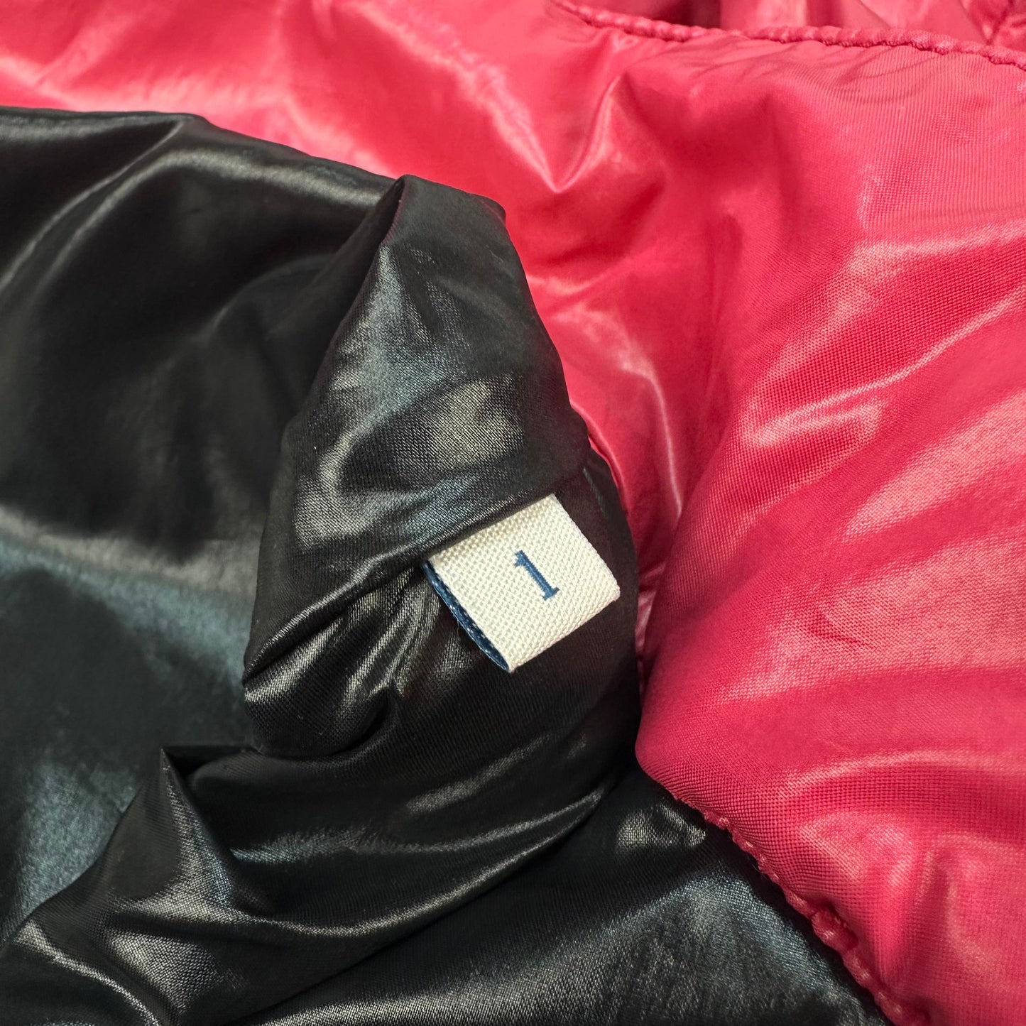 Moncler jacket down pink women's S (1)