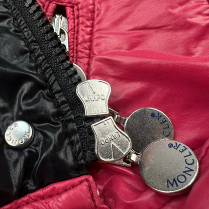 Moncler jacket down pink women's S (1)