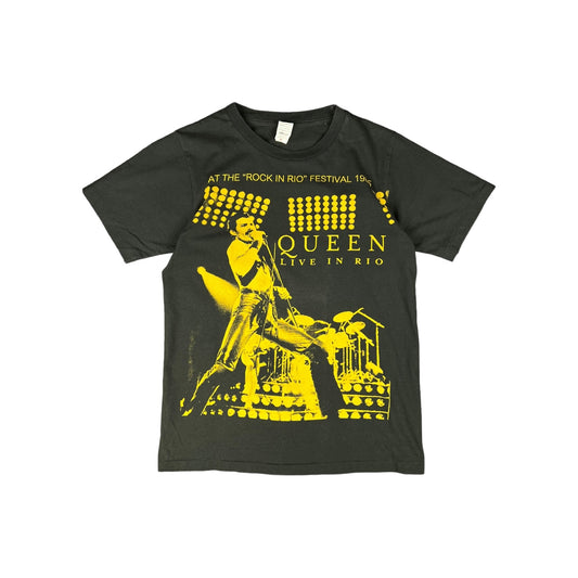 Vintage Queen Freddy Mercury T-Shirt schwarz Kids M