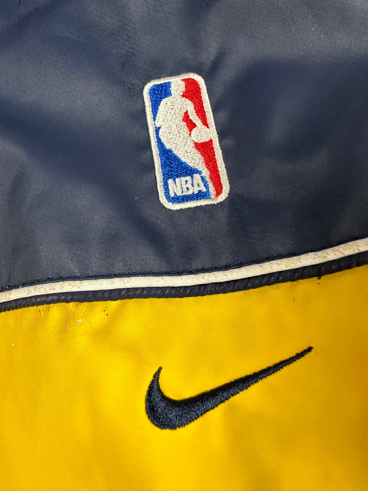 Vintage Nike x NBA Jacke reversible navy L