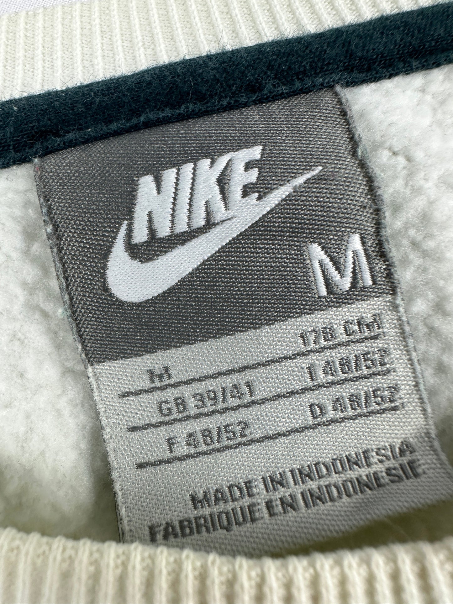 Vintage Nike Cortez Pullover weis M