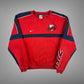 Vintage Nike Cortez Pullover rot S