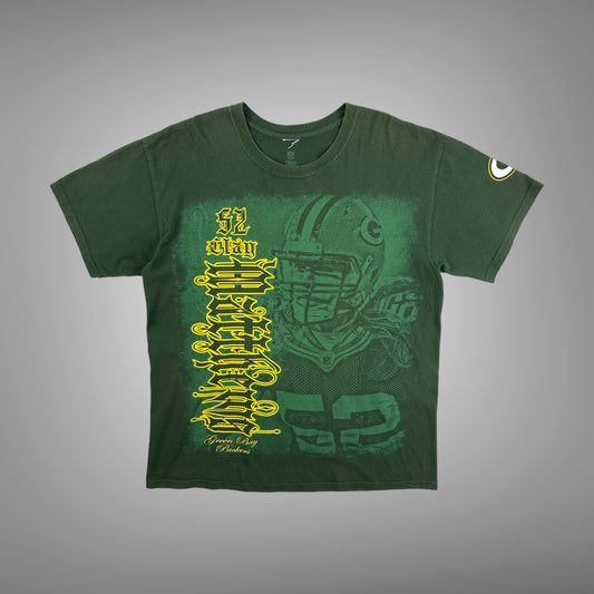 Vintage Greenbay Packers "Matthews" T-Shirt grün L
