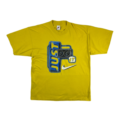 Vintage Nike “Just Do It” T-Shirt yellow XL